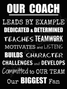 Great Coaches Thank You Quote